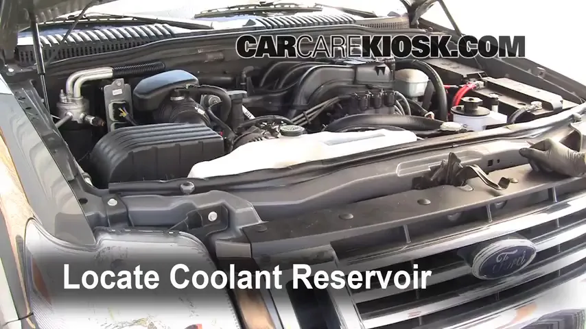 2006 Ford Explorer Eddie Bauer 4.0L V6 Coolant (Antifreeze) Fix Leaks